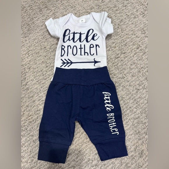 PR Other - 5 for $25 SALE 🎉 Little Brother Onsie and Pants